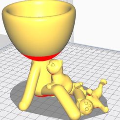 2.jpg Archivo STL Robert con 2 gatos・Objeto imprimible en 3D para descargar