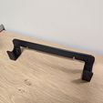 PXL_20230301_144917279.jpg Free STL file Wall Mounted Tablet Holder・3D printing design to download