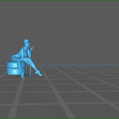 mechanicgirl.png STL-Datei 1/64 Mechanikerin kostenlos・Vorlage für den 3D-Druck zum herunterladen