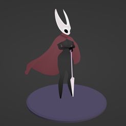 3D_Printable_Render_01.jpg 3D file Hornet (Hollow Knight)・3D printer model to download