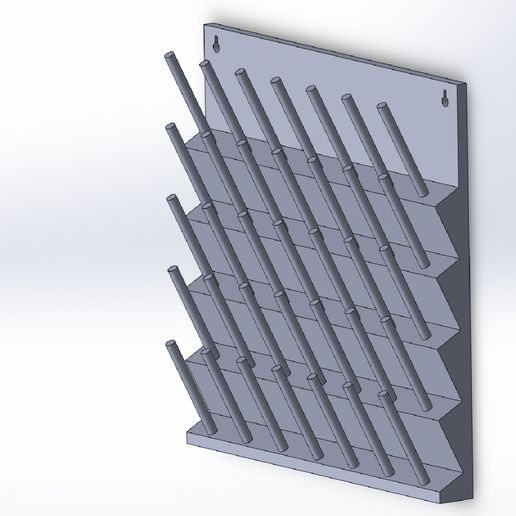 Sewing bobbin display