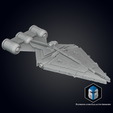 Clone-Wars-Arquitens-Perspective.png Clone Wars Arquitens Ship - 3D Print Files
