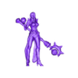 Wizard_Elf_Female_55mm.stl Modèle d'impression 3D d'une magicienne elfe