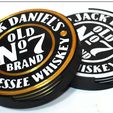 JDcoaster1.jpg Sous-verres à boire Jack Daniel's