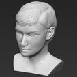 13.jpg Audrey Hepburn black and white bust for full color 3D printing