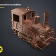 Locomotive humidifier by 3Demon Locomotive Air Humidifier