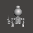 Screenshot-585.png STL file STAR WARS VINTAGE WORKING GUMBALL MACHINE R2, VENDING DROID. CUSTOM UNPRODUCED KENNER, HASBRO ACTION FIGURE, 3.75", 1/18・3D printer design to download