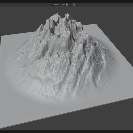 🌋 Volcano 2・ STL File for 3D printing・Cults