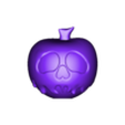 POISON APPLE.stl MANZANA ENVENENADA - BLANCANIEVES (DISNEY)
