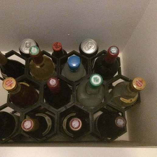 🍷 Modular Wine Rack・Free STL File for ・Cults