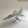 23.jpg Static model kit of a delta wing interceptor