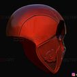 07.jpg Red Hood Mask Damaged - TITANS season 3 - DC comics Cosplay 3D print model