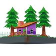9.jpg THE HOUSE IN THE FOREST - THE LAKE HOUSE3D MODEL THE HOUSE IN THE FOREST - THE LAKE HOUSE