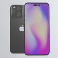 render.jpg Apple iphone14 Low-poly 3D model
