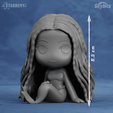 halle01c.png Datei 3D Ariel Chibi Kleine Meerjungfrau Film Live Action Benutzerdefinierte Modelle Keine Stützen・Modell für 3D-Druck zum herunterladen