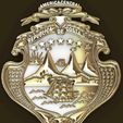 escudo-costarica2.jpg Coat of arms Costa Rica Escudo de Armas de Costa Rica