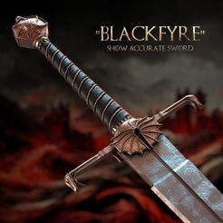 BLACKFYRE-Product-Cover.jpg Blackfyre - Show Accurate: House of the Dragon - Game of thrones
