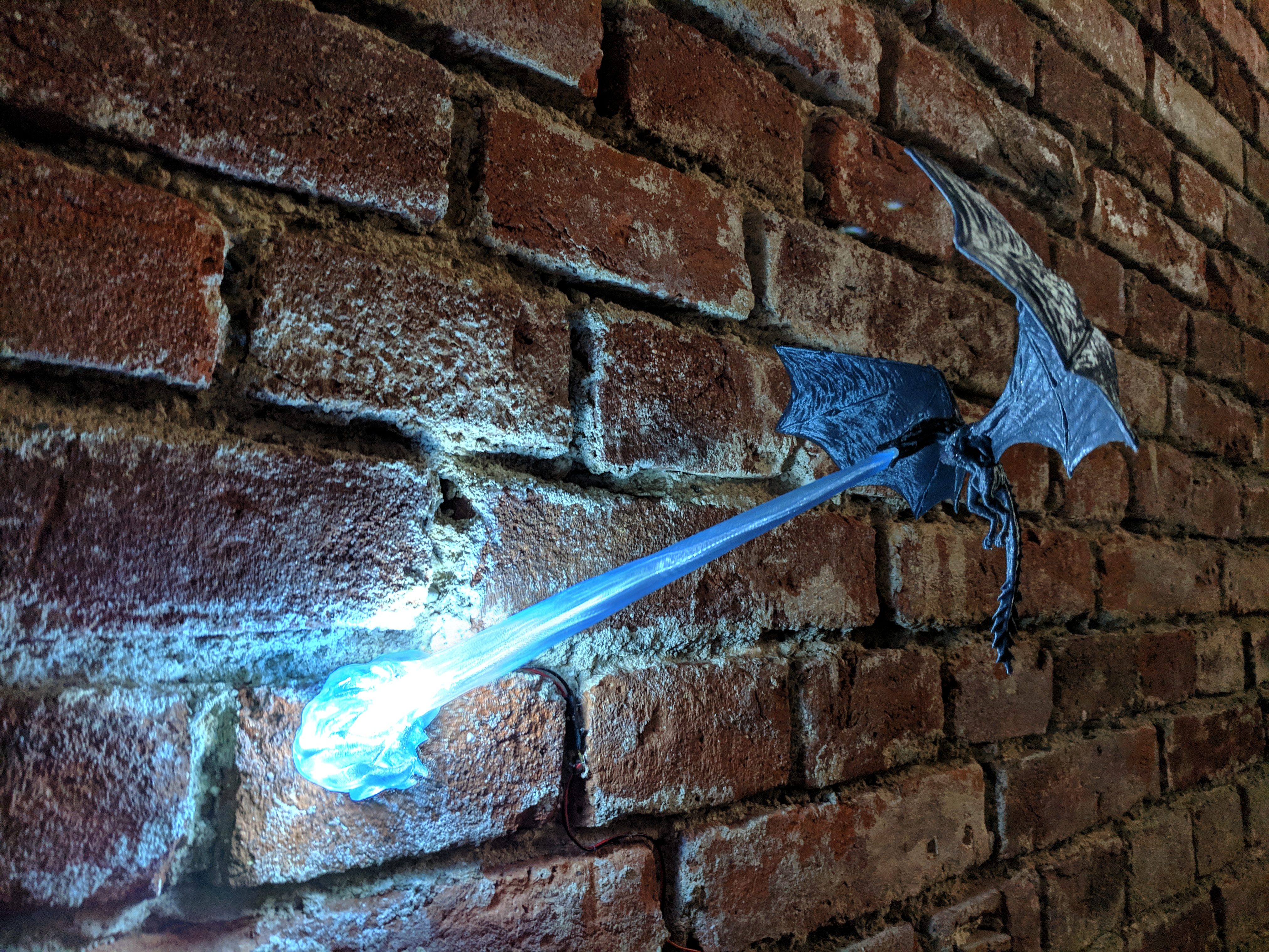 dragon got flame lamp stl.png 3D file Dragon GoT Lamp・3D print object to download, 3D-mon