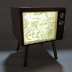 TV3.jpg STL-Datei Antiker Fernseher für Litauen・3D-druckbare Vorlage zum herunterladen, cesarurteagao