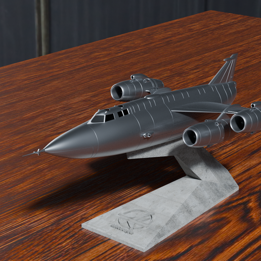 🛩️ Avião de brincar - Myasishchev M-50・Arquivo 3D para