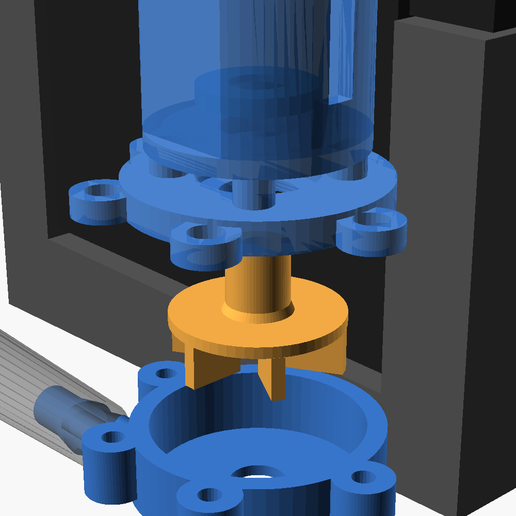 Bilge Pump for 1/10 Scale RC Boat 3D model