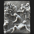 12.png 3D Model STL File for CNC Router Laser & 3D Printer Stations of the Cross Pack