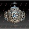 IMG-20240927-WA0070.jpg Anillo de león cara de león modelo 3D