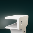 render_005.png T-SHAPED SHELF SUPPORT FOR 3D PRINTING TABLE