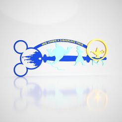 30.jpg STL file DISNEY KEY・3D printable model to download