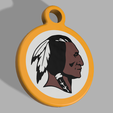 Two-Guns-Keyring-1.png NFL - Washington Commanders Keyring