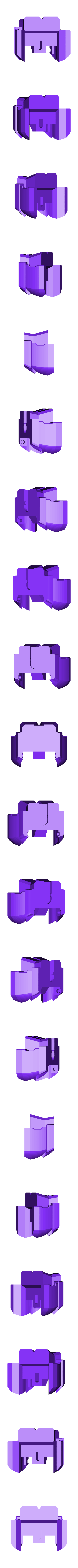 2_Chest7_Bottom.stl パワーレンジャー サンダー・メガゾード