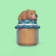Cod188-Bear-on-the-Jar-2.jpeg 3D file Bear on the Jar・Design to download and 3D print