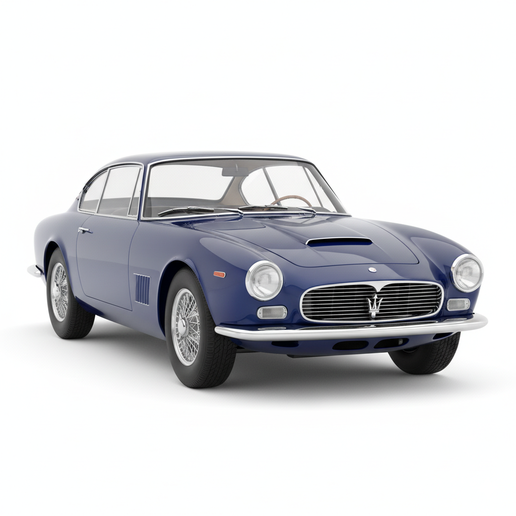 Maserati 5000 GT pickup, car, race car, truck, diorama, JDM, automobile, SUV, car STL, garage, drift car, muscle car, car 3D, vintage car, supercar, sports car, classic car, hypercar, vehicle, car model