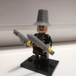 IMG_20190926_190202.jpg Free STL file Witch hunter hat・3D printable model to download