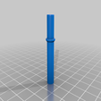 4_shaft_left.png Free STL file mini Wind-Up Boat Dual Drive - screwless - full 3d printed・3D print model to download