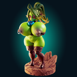 Preview12.png Goblin Girl Short & Stacked 3D Print Model