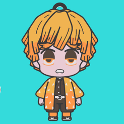 1.png DEMON SLAYER - ZENITSU KEYCHAIN/KEYCHAIN