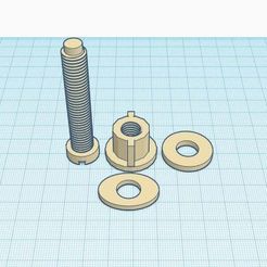 toilet_set_bolt_set.jpg Archivo STL Juego de tornillos para el asiento del inodoro・Objeto de impresión 3D para descargar