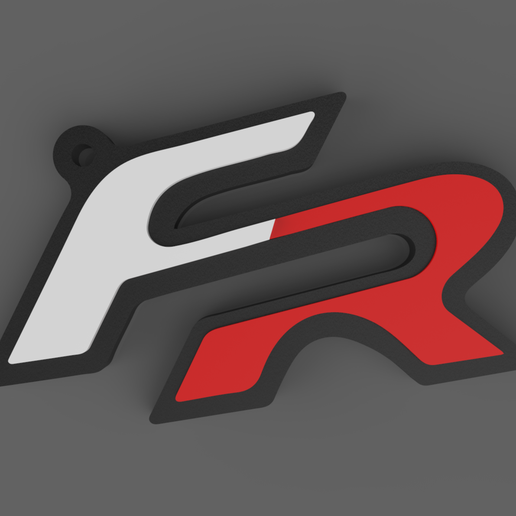 FR Keychain 3D model