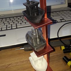etagere.jpg Fichier STL gratuit mini étagère benchy a poser・Design à télécharger et à imprimer en 3D