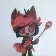 HAZBIN HOTEL - ALASTOR CHIBI 3D