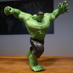 SAM_3122.JPG STL-Datei Hulk kostenlos・Vorlage für den 3D-Druck zum herunterladen