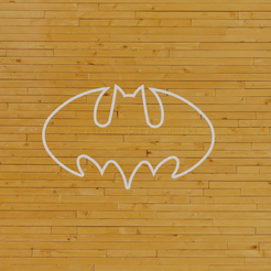 A oe < Free STL file Cookie Cutter batman / Cookie Cutter batman・3D printable design to download