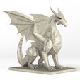Low-Poly-Dragon0000.jpg Низкополигональный дракон