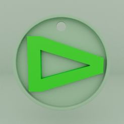 01.jpg Fichier OBJ Porte-clés à logo bruyant・Objet imprimable en 3D à télécharger