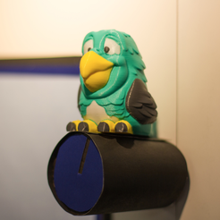 Capture d’écran 2017-03-17 à 19.05.32.png Free STL file Multi-color Parrot Remix・3D printing template to download