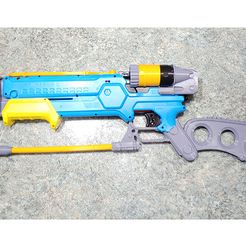 STL file Nerf Ultra 2 Lower Grip 🎠・3D print design to download