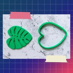 Cortante-Hoja-Ceriman.jpg STL file Monstera leaf cutter - Ceriman・3D printer design to download