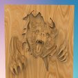 3.png Angry Bear 2 3D MODEL STL FILE FOR CNC ROUTER LASER & 3D PRINTER