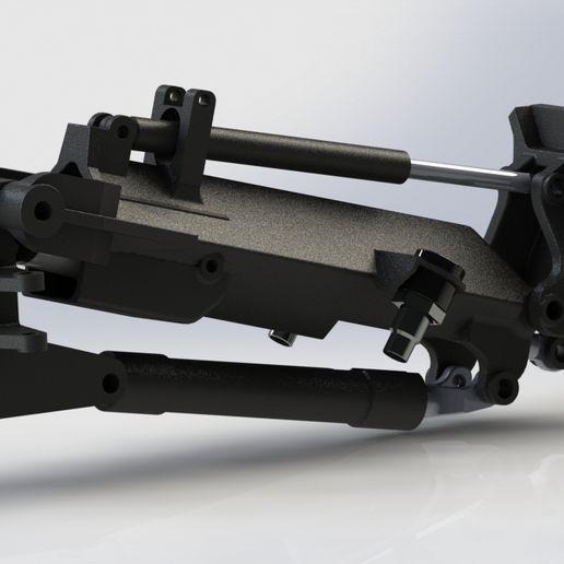 Rear carrier Pisten Bully PB 240 D - PB 300 D 1:14